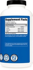 Nutricost BCAA Capsules 2:1:1 500mg, 500 Capsules
