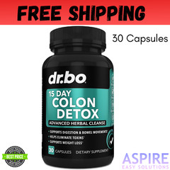 Colon Cleanser Detox for Weight Flush – 15 Day Intestinal Cleanse Pills & Pro…