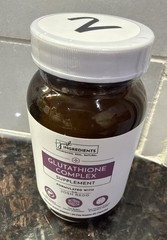 Just Ingredients Glutathione Complex 60-Capsule Supplement Liposomal