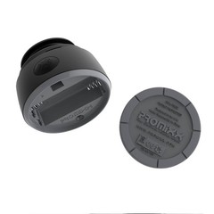 Electric Shaker Bottle – Black/Gray-20oz:BPA-Free, Blends, Includes Blending Cup