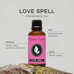 Love Spell Type Fragrance Oil 30ml – for Candle, Soap Making, Aromatherapy, …