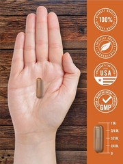 Grass Fed Beef Liver Capsules 4500Mg | 250 Count | Desiccated Supplement | Non-G