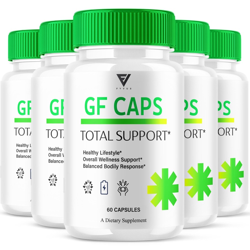 (5 Pack) GF Caps Glycogen Support, GFCaps Advanced Support (300 Capsules)