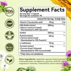 Oxyenergy Milk Thistle Liver Detox & Colon CleanseNatural Liver Health Support