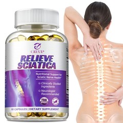 Relieve Sciatica – R-ALA – Nerve Soothing Formula, Relieve Joint and Muscle Pain