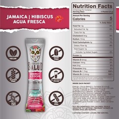Salud 2-in-1 Energy Drink Powder + Focus, Hibiscus, Organic Caffeine, B6 + B1…