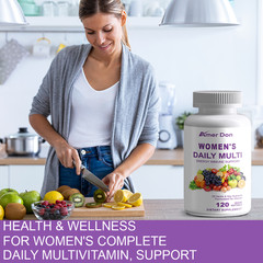 120 PCS X 2 Bottles Women’s Multivitamin -Women’s Health Multivitamin Complex ﻿