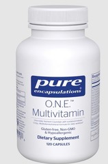 Pure Encapsulations O.N.E. Multivitamin – 120 Capsules – EXP 2028+