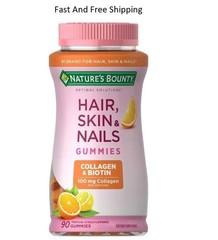 Nature’s Bounty Hair Skin and Nails With Collagen and Biotin, Gummies, 90 Ct