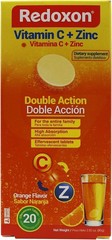 Redoxon Vitamin C + Zinc, Effervescent Tablets of Vitamin C and Zinc- 2.82 Oz