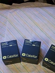 Cata-Kor NAD+ Advanced 500mg Liposomal NAD Supplement Resveratrol 60 Caps