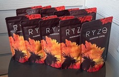 10 Pack RYZE SUPERFOODS Mushroom Medium Roast Coffee Organic – 30 Servings Each
