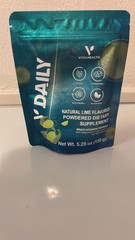 VitalHealth V-DAILY Lime Multivitamin Powder Vegan Sugar-Free Keto 5.29 oz