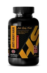 hair grows promoter – NATURAL ANTI GRAY HAIR 1350mg – 1 Bottle 60 Capsules