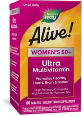 Nature’s Way Alive!® Once Daily Women’s 50+ Multivitamin, EXP 5/27