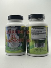 Yerbas Finas Cloruro de Magnesio Magnesium Chloride 750 mg 50 Caps Exp 12/2027