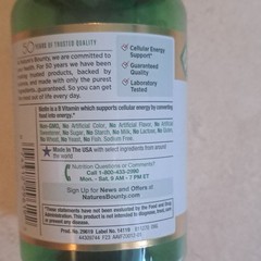 Nature’s Bounty Biotin 5000 mcg Hair Skin & Nails Non-GMO 150 Softgels