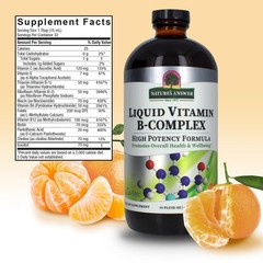 Nature’s Answer Liquid Vitamin B-Complex 16 Fl Oz (Pack of 1), No Color