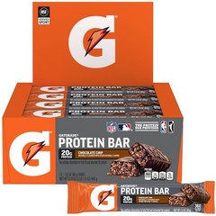 GATORADE 12 pieces Protein Bar CHOCOLATE CHIP 20G Protein 2.8oz- BB:MAY/30/2026