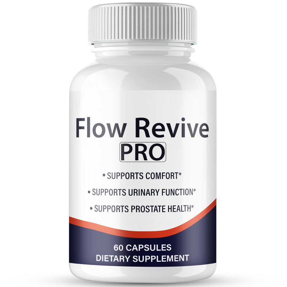 Flow Revive Capsules for Men, Official Flow Revive Prostate Support (1 Pack)