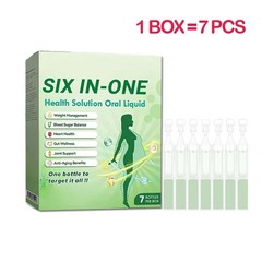 Six-in-One Health Solution Oral Liquid,one Bottle to Target It All HOT
