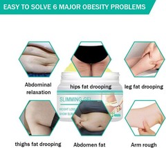 Slimming Cream, Navel Arm Leg Belly Ginger Fat Burning Weight Loss…