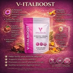 Vital Health Vital boost may help Support the Immune System Exp 2027