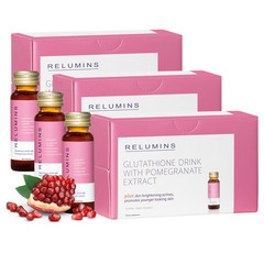 Relumins No. 1 Glutathione Drink in USA, Fast Absorption – 50mL x 30 Bottles
