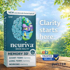 Neuriva Memory 3D Brain Health Supplement, 30 Capsules Exp 3/2027