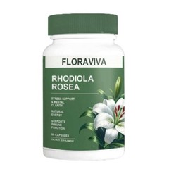 Floraviva Rhodiola Rosea Supplement – Natural Energy, Focus & Balanced Mood