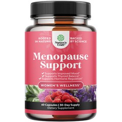 Complete Herbal Menopause Supplement for Women – 30 Servings