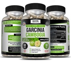 3x 60ct Garcinia Cambogia Extract, Ultra Fat Burn 60% HCA, Natural Weight Loss