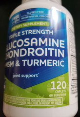 Rite Aid – TRIPLE Strength Glucosamine Chondroitin – 120 Caplets – Exp 7/2027