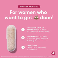 Physician’s CHOICE Probiotics for Women – PH 30 Count (Pack of 1), Pink