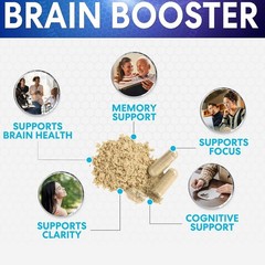 (5 Pack) Memo Matrix Nootropic Natural Brain Supplement MemoMatrix 300 Capsules