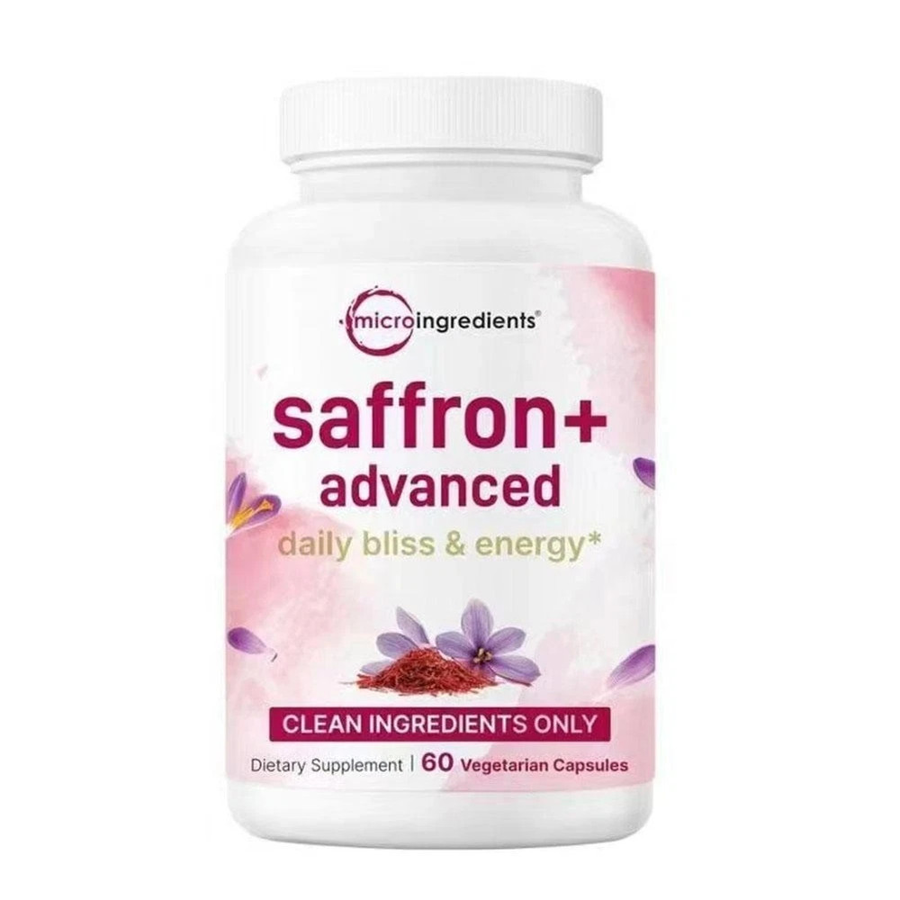US Saffron Extract Advanced Supplements 60 Veggie Capsule Supplement Pills