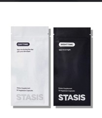 Stasis Daytime & Nighttime Supplement Bundle 50 Caps Each