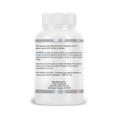 Boric Vaginal Suppositories – 60 Count (600mg) – By Simpli Supplements