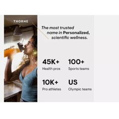 Curcumin Thorne Absorption 1000mg 60 Capsules High Phytosome Supplement New