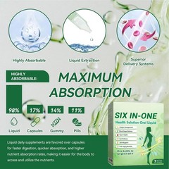 Health Solution Oral Liquid Weight loose & Blood Sugar Support & Joint Support