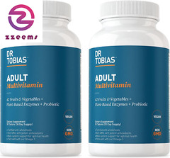 Adult Multivitamin for Women & Men, Energy & Immune Support from 42 Fruits & Veg