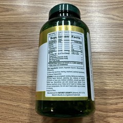 Nature’s Bounty Fish Oil 1200 mg, 200 Rapid Release Softgels Exp 12/26