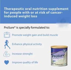 4 Cans Abbott Pro Sure Milk High Protein, Prebiotic & EPA 380g Express Shipping