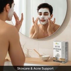 Potassium Alum Powder Fitkari, Pure Granulated Alum for Skin Care, Canker Sor…