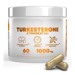 3PCS Turkesterone & Recovery Supplement Lean Muscle Growth 1000mg(60 Capsules)