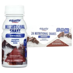 Chocolate Nutritional Shake Meal Replacement Drink 8 fl oz Pack of 24
