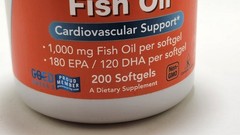 NOW Omega-3 Fish Oil 200 Softgels Cardiovascular Support Non-GMO