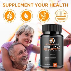 (2 Pack) Oxy Burn Advanced Energy & Fitness Formula Vitamin OxyBurn 120 Capsules