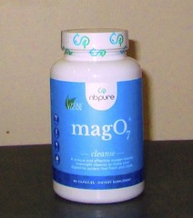 MagO7 Oxygenated Magnesium Colon Cleanse & Digestive Detox Support-90 vegan caps