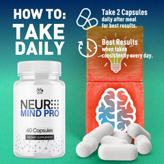(5 Pack) Neuro Mind Pro Advanced Brain Max Support Formula 300 Capsules